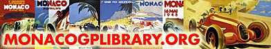 Banner for the Monaco Grand Prix Library site