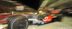 Lewis Hamilton almost lost his way in the dark