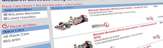 MiniModelShop Lewis Hamilton cars