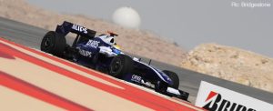 Nico Rosberg in Friday practice at Bahrain