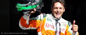 Giancarlo Fisichella: rather happy, if somewhat surprised