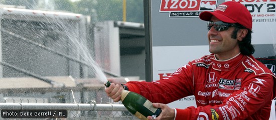 Dario Franchitti wins at Mid-Ohio