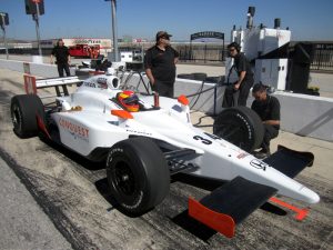 Mann power: Pippa Mann with Conquest Racing at Texas Motor Speedway