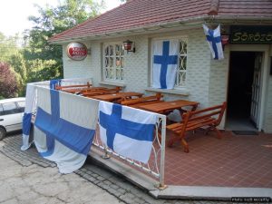 Where the Finnish fans gather in hope