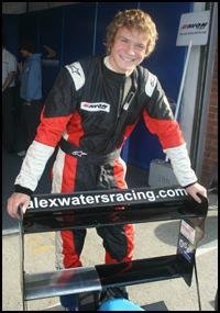 British F3 driver Alex Waters