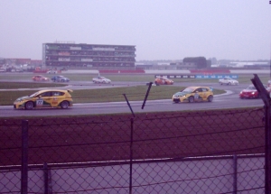 BTCC: Jason Plato and Darren Turner blast through Luffield in race one at Silverstone