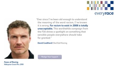 Every Race website: David Coulthard's contribution