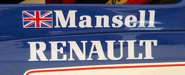 One of Nigel Mansell's Williams winners