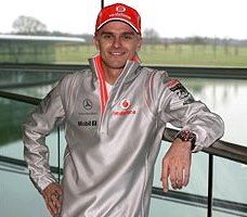 McLaren's new driver Heikki Kovalainen