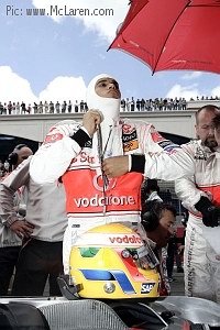 Lewis Hamilton (plus non-shiny helmet) during the Turkish Grand Prix weekend.