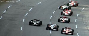Close racing in the Meijer Indy 300