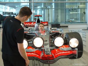 Cutting edge: the McLaren with headlights