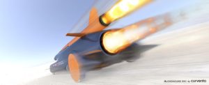 Bloodhound SSC world speed record attempt