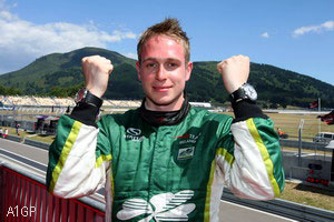 Adam Carroll earned himself a pair of watches for his pole positions Adam Carroll earned himself a pair of watches for his pole positions