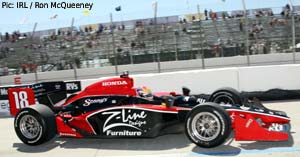 Z-Line, who sponsored Bruno Junqueira at Coyne last year, are back this weekend with Wilson Z-Line, who sponsored Bruno Junqueira at Coyne last year, are back this weekend with Wilson