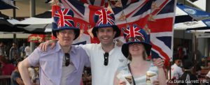 British fans at Indy - pretty much the only photo available from the IRL at the time of filing this story...