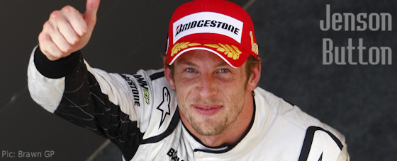 Jenson Button has more to be happy about this year than recently