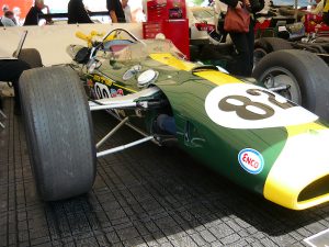 Jim Clark's Indy500-winning Lotus at the 2009 Goodwood Festival of Speed