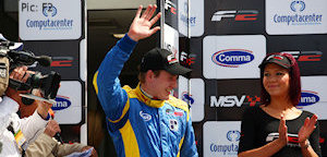 Surtees earned a podium in Saturday's race