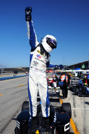2009 Star Mazda champion Adam Christodoulou 2009 Star Mazda champion Adam Christodoulou