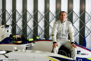 Duncan Tappy took part in F2 winter testing