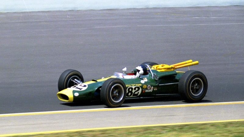 Jim Clark in the Lotus Type 38, 1965