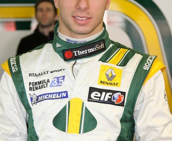 Daniil Move drives for the Lotus F1 Racing Junior team in WSR