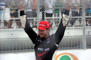 Will Power won a wild season opener in Brazil