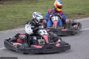 Chris van der Drift battles Max Wissel