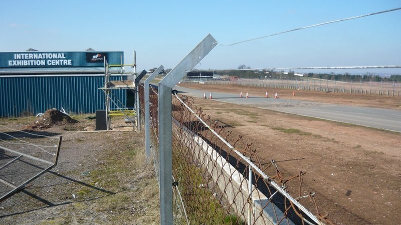 The Donington track as it is now