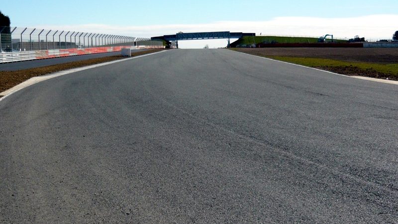 The end of the National Straight - now part of the F1 route