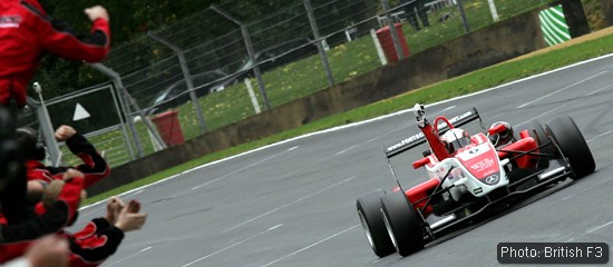 Oli Webb wins at Brands Hatch