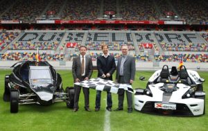 Race of Champions event launch at Dusseldorf's ESPRIT Arena (Pic: RoC)