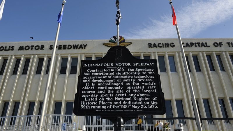 The Indianapolis Motor Speedway, racing capital of the world