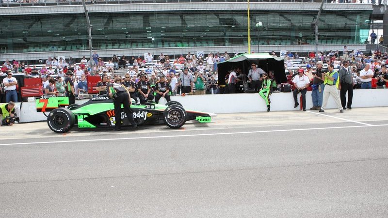 Danica Patrick takes it easy for a while