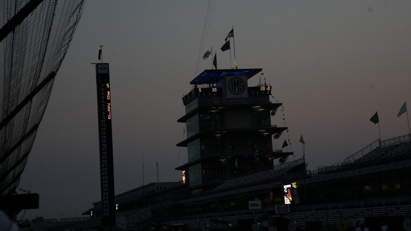 May 30th dawns over the IMS pagoda