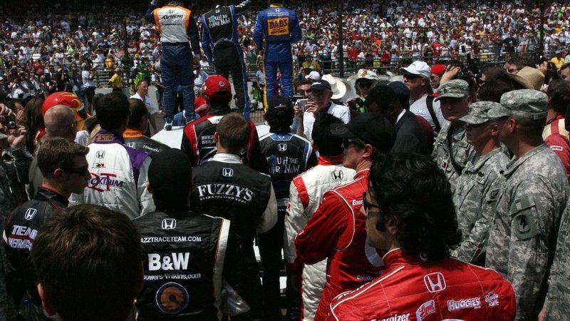 Driver introductions - but Moraes, Hamilton and Conway would all crash