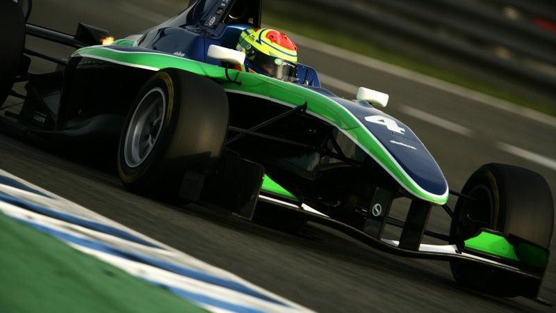 Taking the Status Grand Prix GP3 car out in Spain