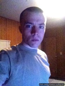 The newly-shorn Plowey, courtesy of his yfrog.com page The newly-shorn Plowey, courtesy of his yfrog.com page