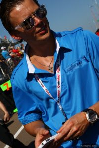 Dan Wheldon had an announcement to make