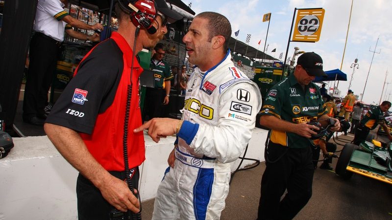 Tony Kanaan only secured a late deal to race this year
