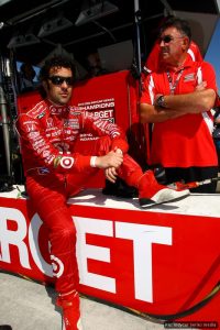Dario Franchitti takes it easy