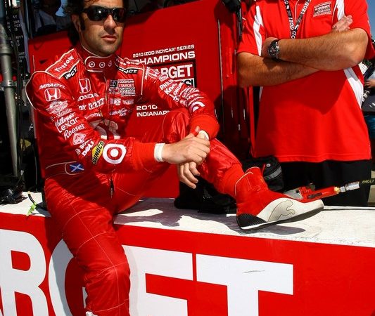 Dario Franchitti takes it easy