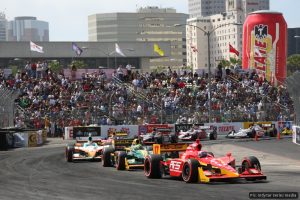 Raphael Matos heads a train of traffic