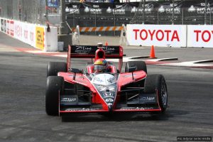 Justin Wilson had a rough day at the office