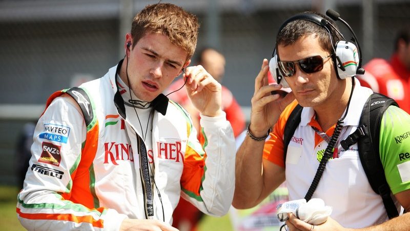 Paul di Resta retired from the race when his team detected a problem with his car