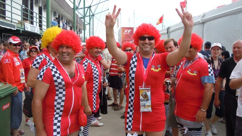 Grid girls, Hungary style