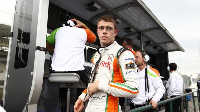 Paul di Resta during Friday practice at the Hungaroring