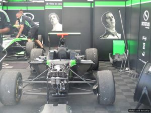 Sims is one of three drivers with Status GP this year Sims is one of three drivers with Status GP this year