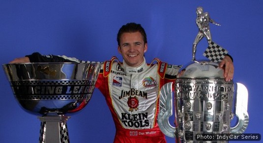 By the end of 2005 the IndyCar Series championship trophy and the Borg-Warner were both his